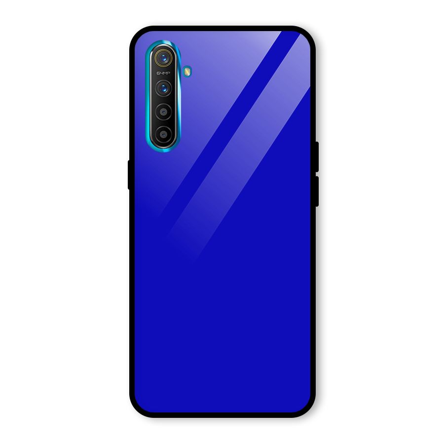 Cobalt Blue Glass Back Case for Realme X2