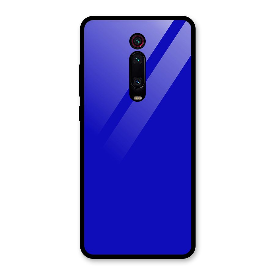 Cobalt Blue Glass Back Case for Redmi K20 Pro