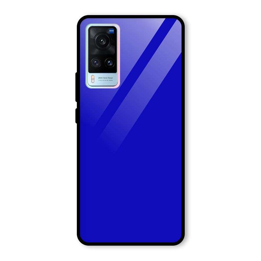 Cobalt Blue Glass Back Case for Vivo X60