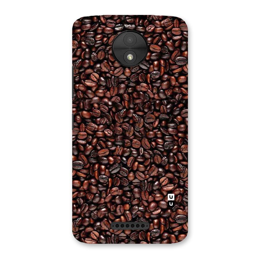 Cocoa Beans Back Case for Moto C