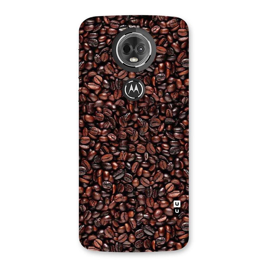 Cocoa Beans Back Case for Moto E5 Plus