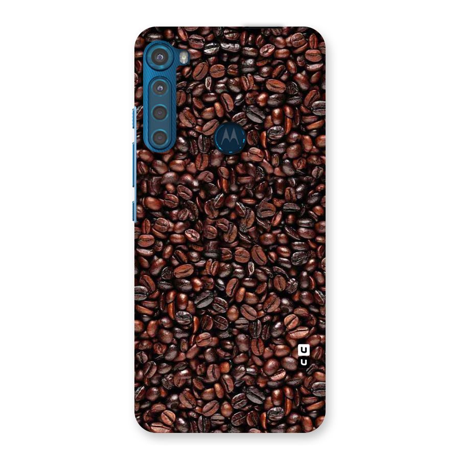 Cocoa Beans Back Case for Motorola One Fusion Plus