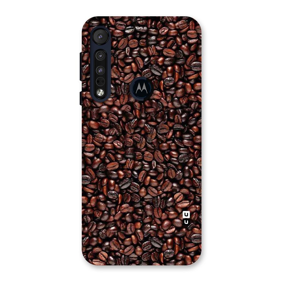 Cocoa Beans Back Case for Motorola One Macro