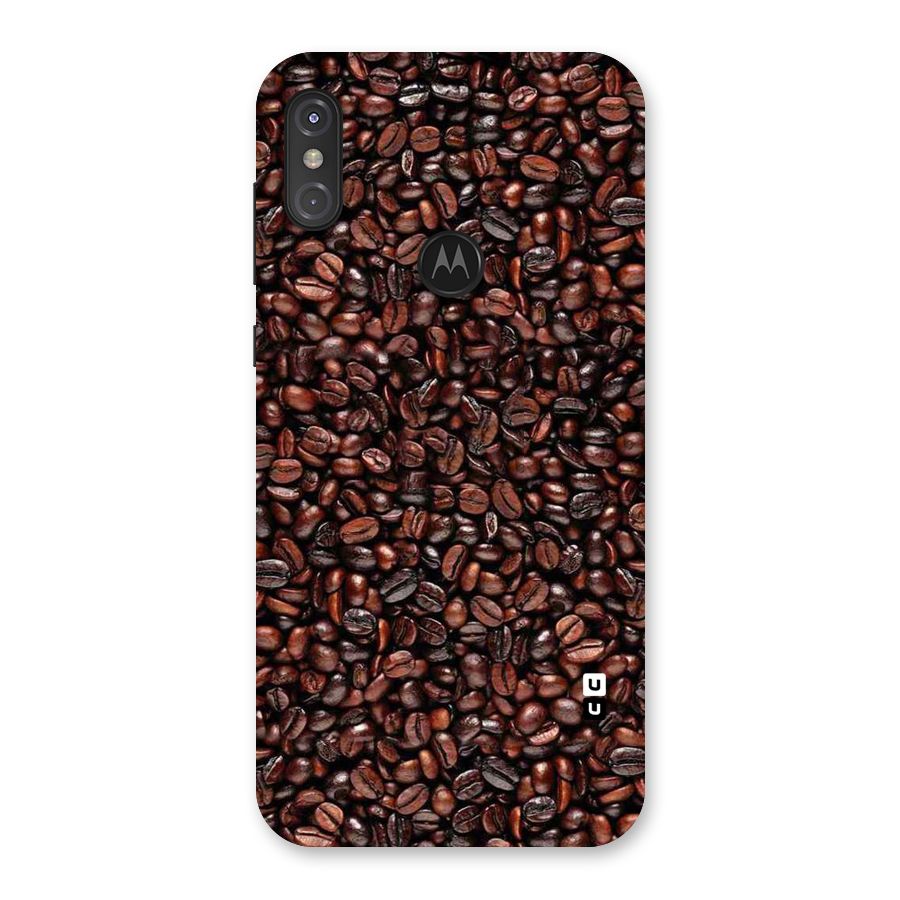 Cocoa Beans Back Case for Motorola One Power