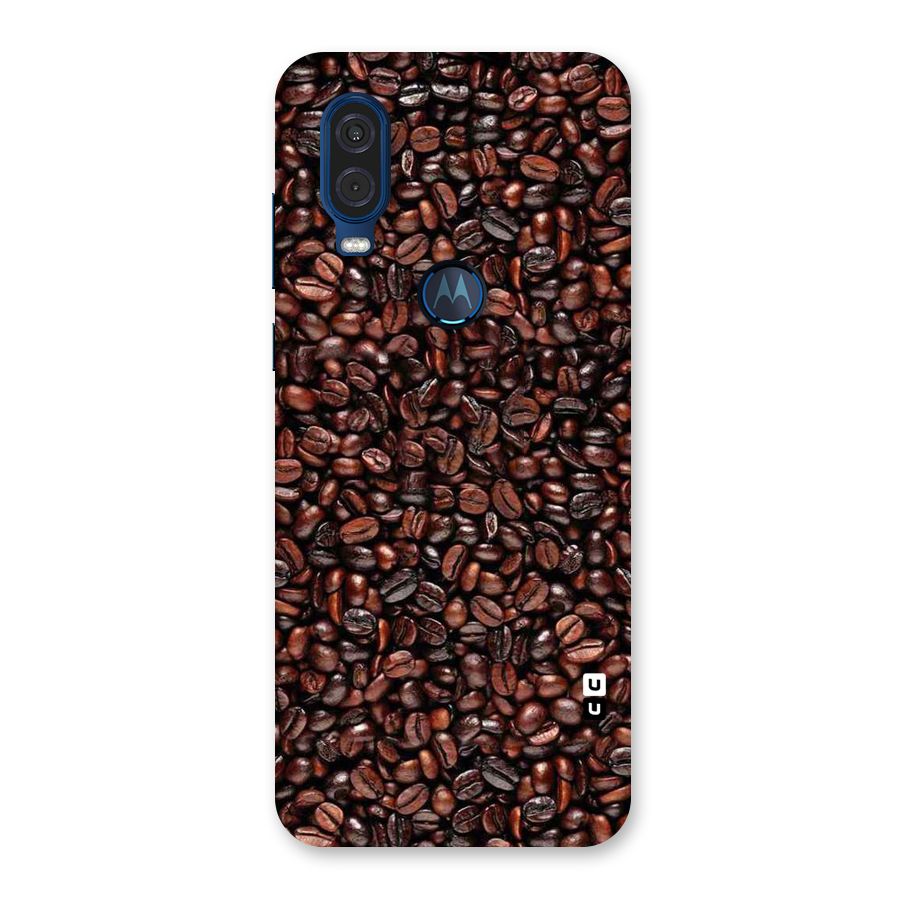 Cocoa Beans Back Case for Motorola One Vision