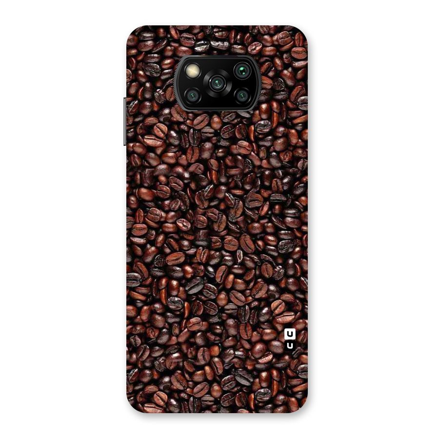 Cocoa Beans Back Case for Poco X3