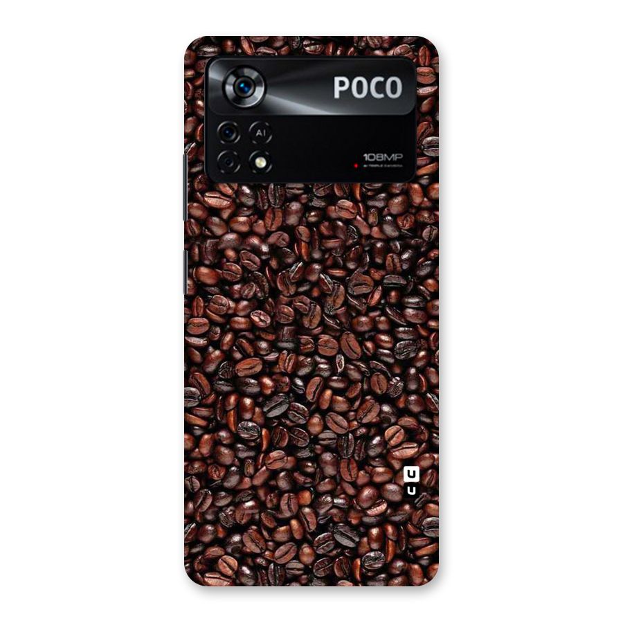 Cocoa Beans Back Case for Poco X4 Pro 5G
