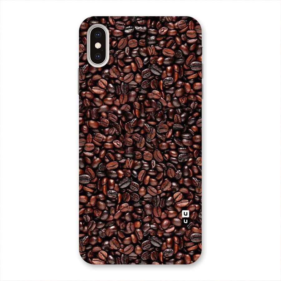 Cocoa Beans Back Case for iPhone XS Max