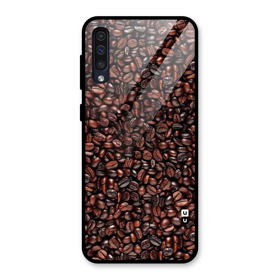 Cocoa Beans Glass Back Case for Galaxy A50