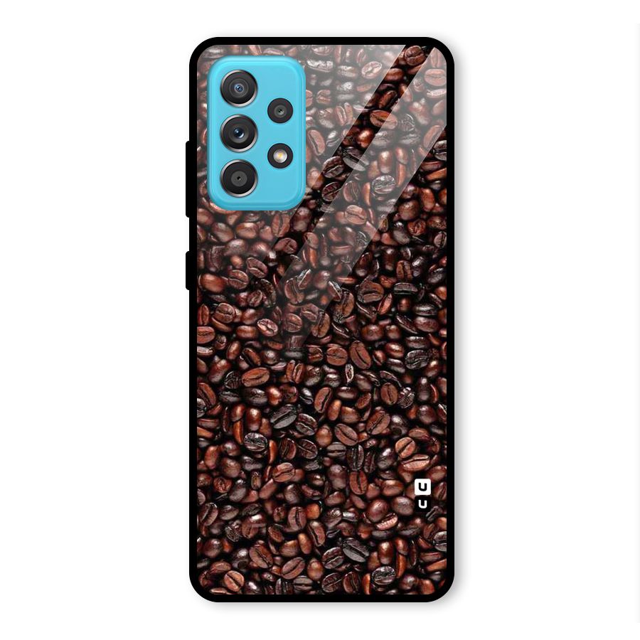 Cocoa Beans Glass Back Case for Galaxy A52