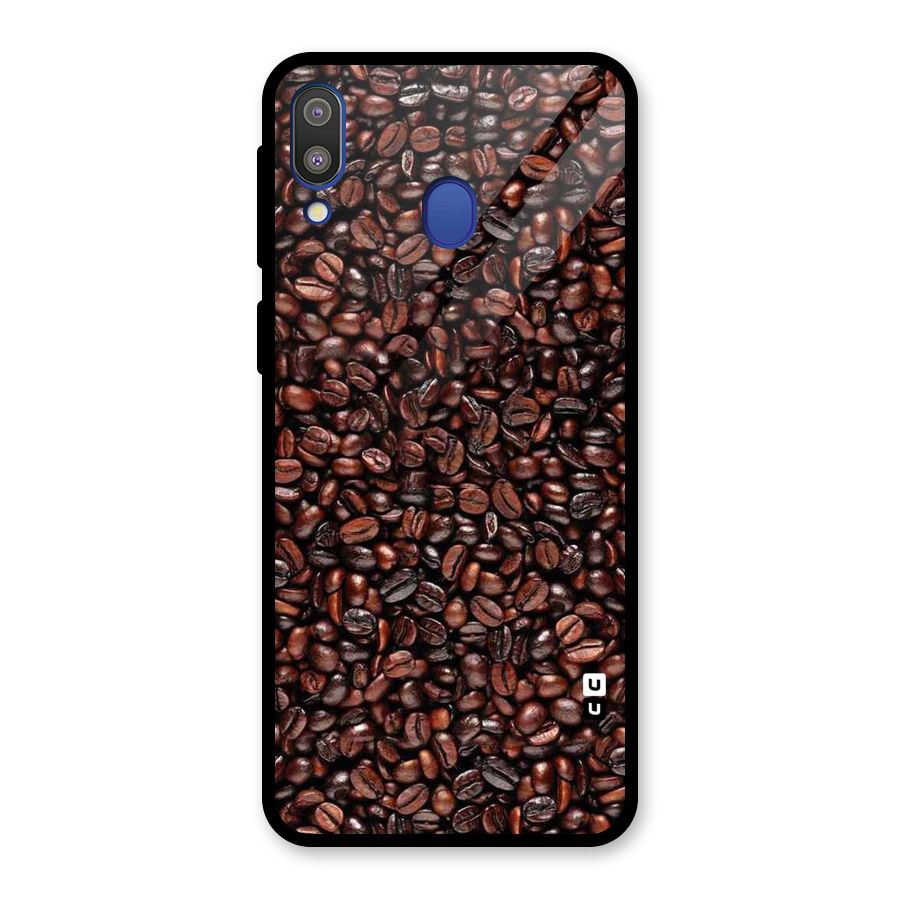 Cocoa Beans Glass Back Case for Galaxy M20