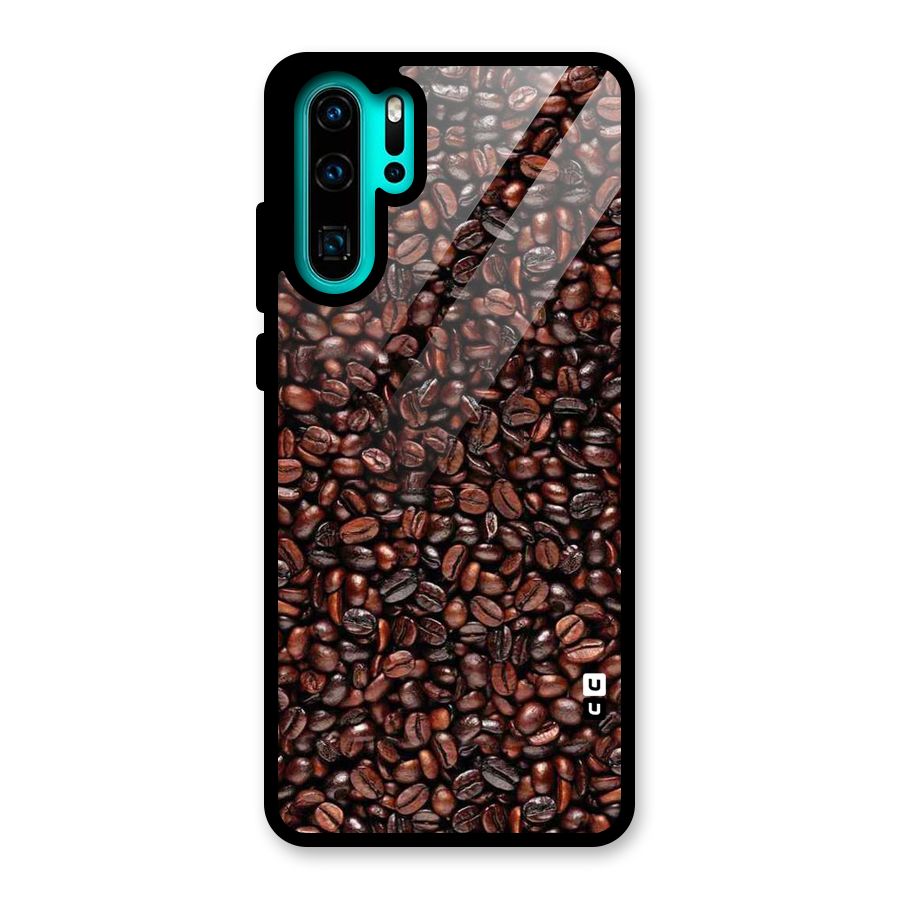 Cocoa Beans Glass Back Case for Huawei P30 Pro