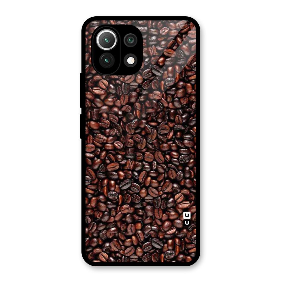 Cocoa Beans Glass Back Case for Mi 11 Lite