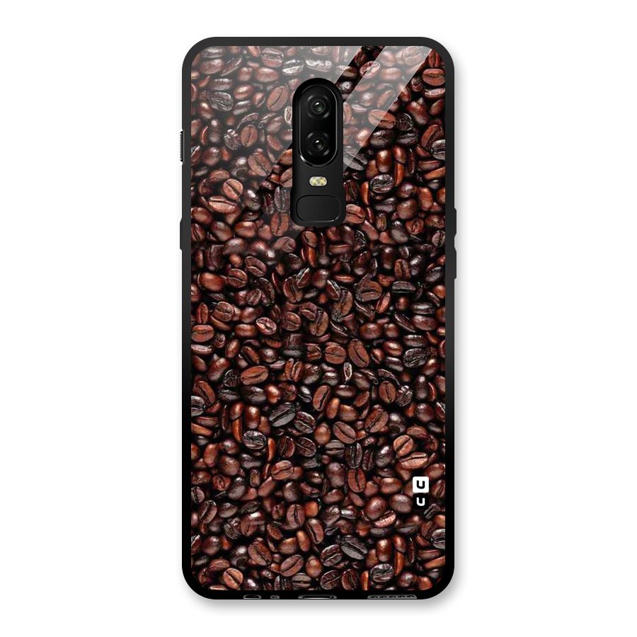 Cocoa Beans Glass Back Case for OnePlus 6