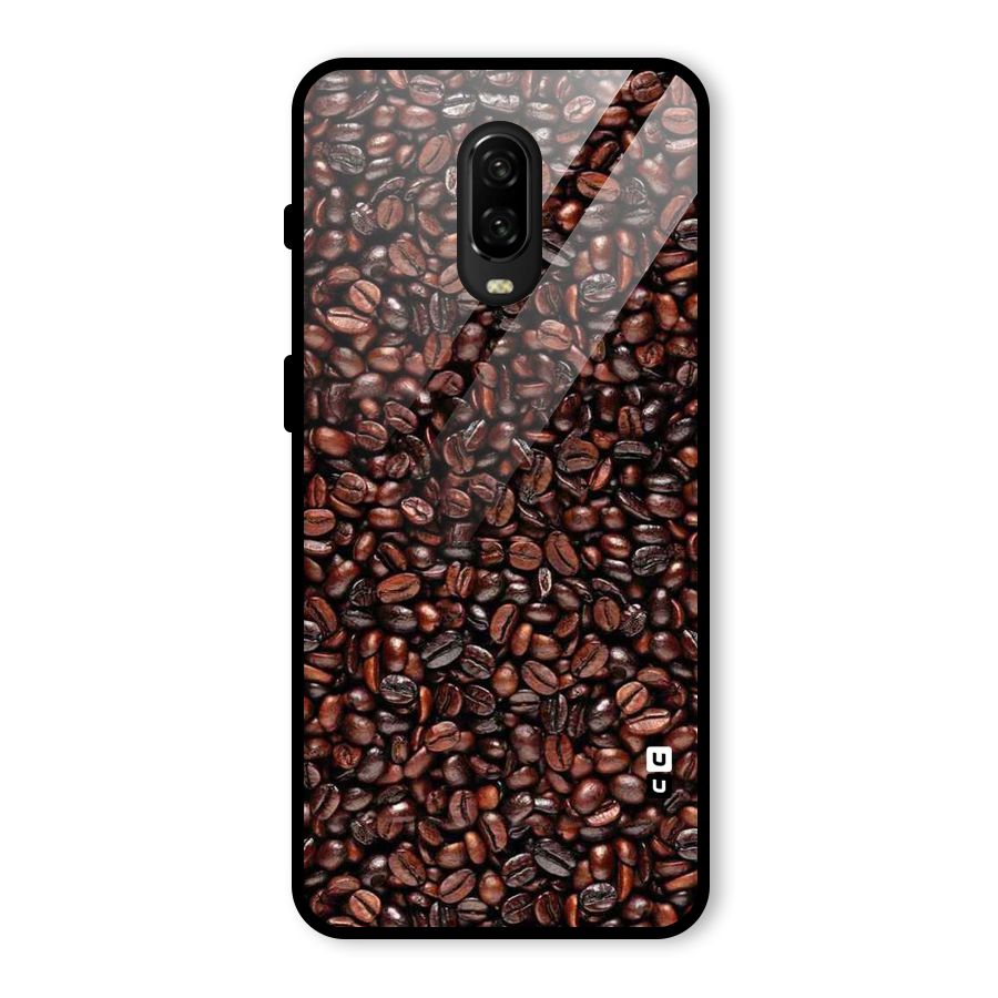 Cocoa Beans Glass Back Case for OnePlus 6T