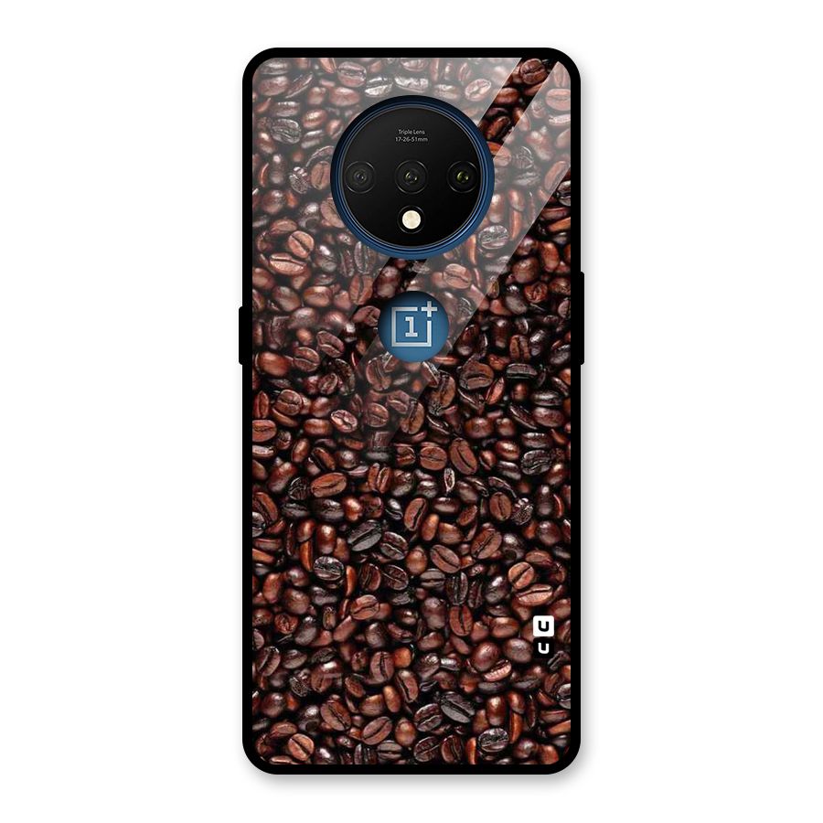 Cocoa Beans Glass Back Case for OnePlus 7T