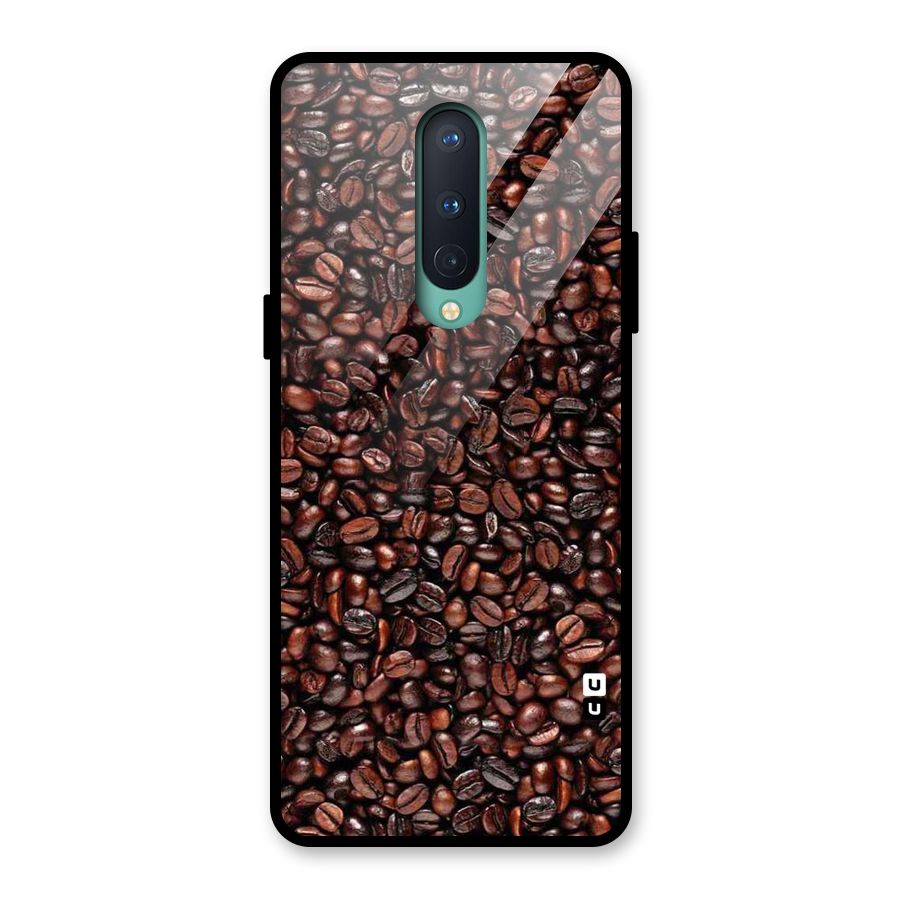 Cocoa Beans Glass Back Case for OnePlus 8