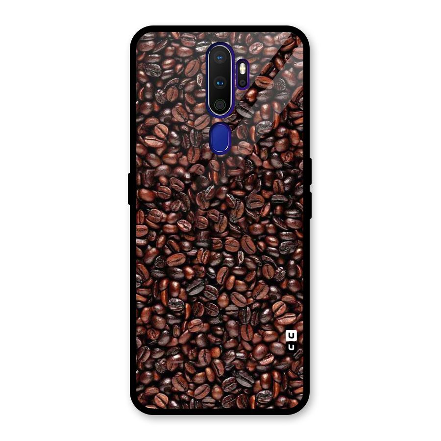 Cocoa Beans Glass Back Case for Oppo A9 (2020)