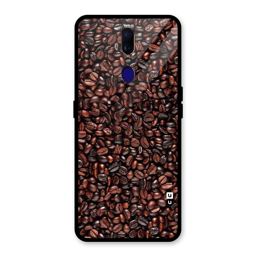 Cocoa Beans Glass Back Case for Oppo F11