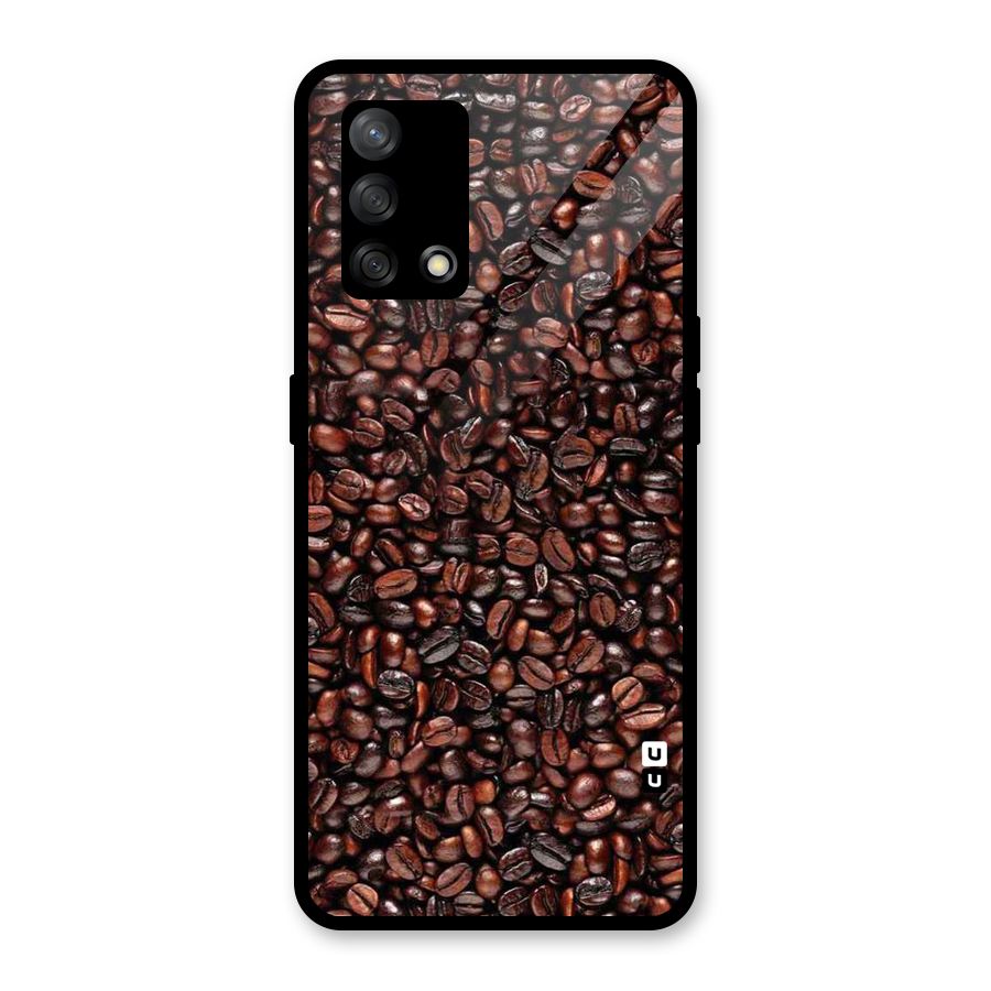 Cocoa Beans Glass Back Case for Oppo F19