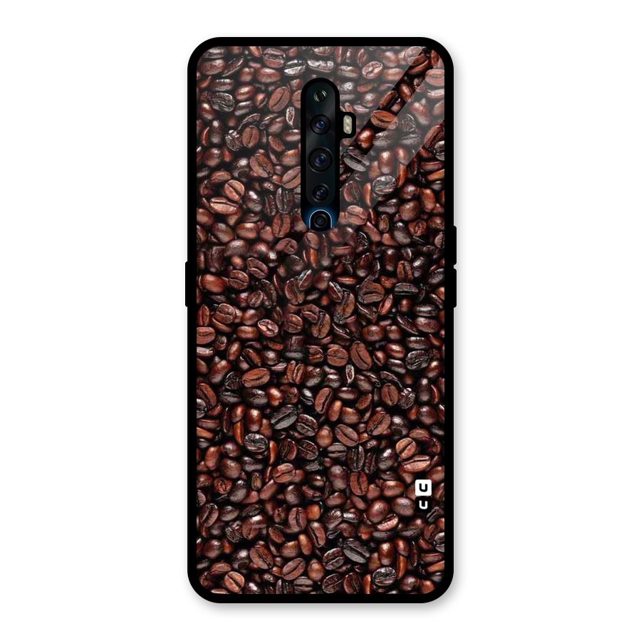 Cocoa Beans Glass Back Case for Oppo Reno2 Z
