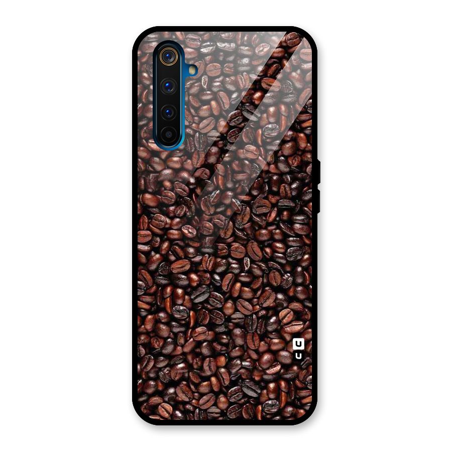 Cocoa Beans Glass Back Case for Realme 6 Pro