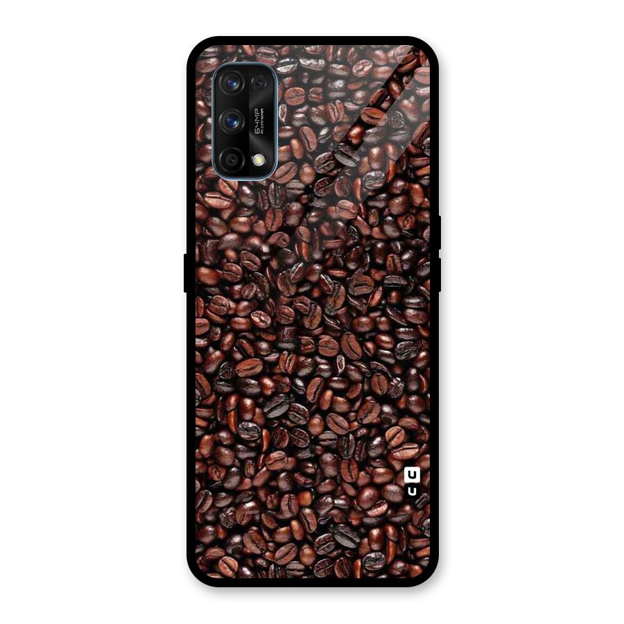 Cocoa Beans Glass Back Case for Realme 7 Pro
