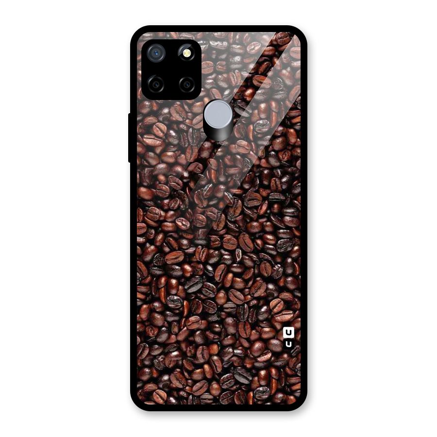 Cocoa Beans Glass Back Case for Realme C15