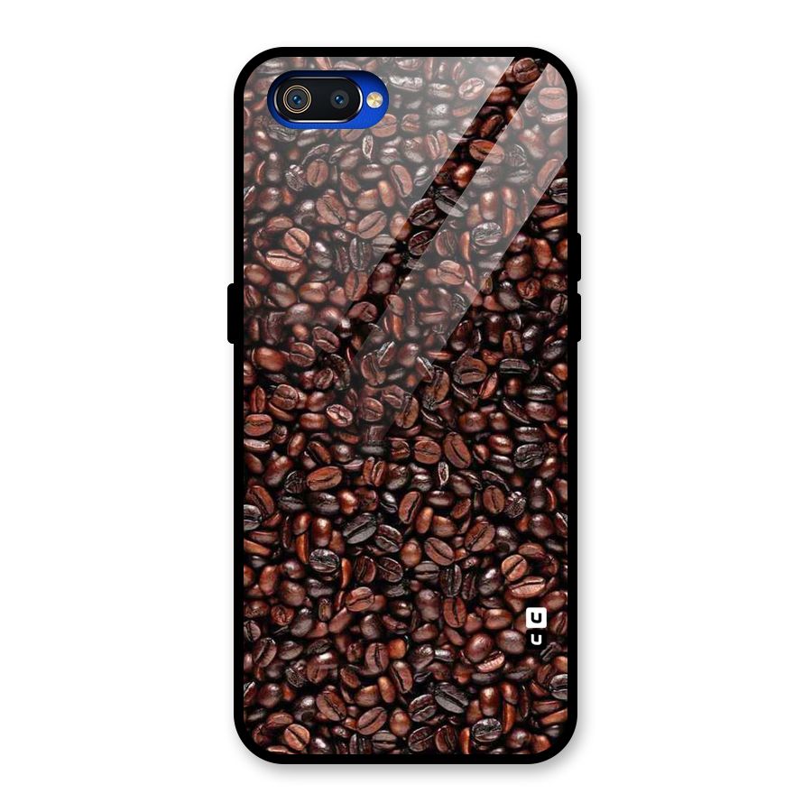 Cocoa Beans Glass Back Case for Realme C2