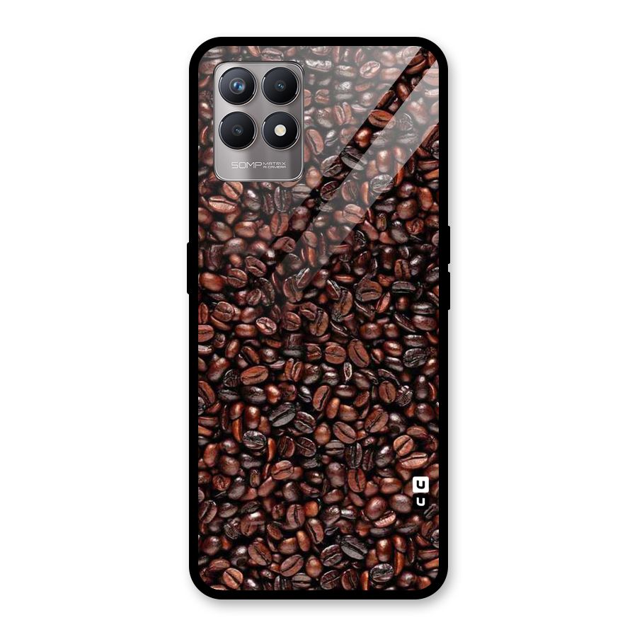 Cocoa Beans Glass Back Case for Realme Narzo 50