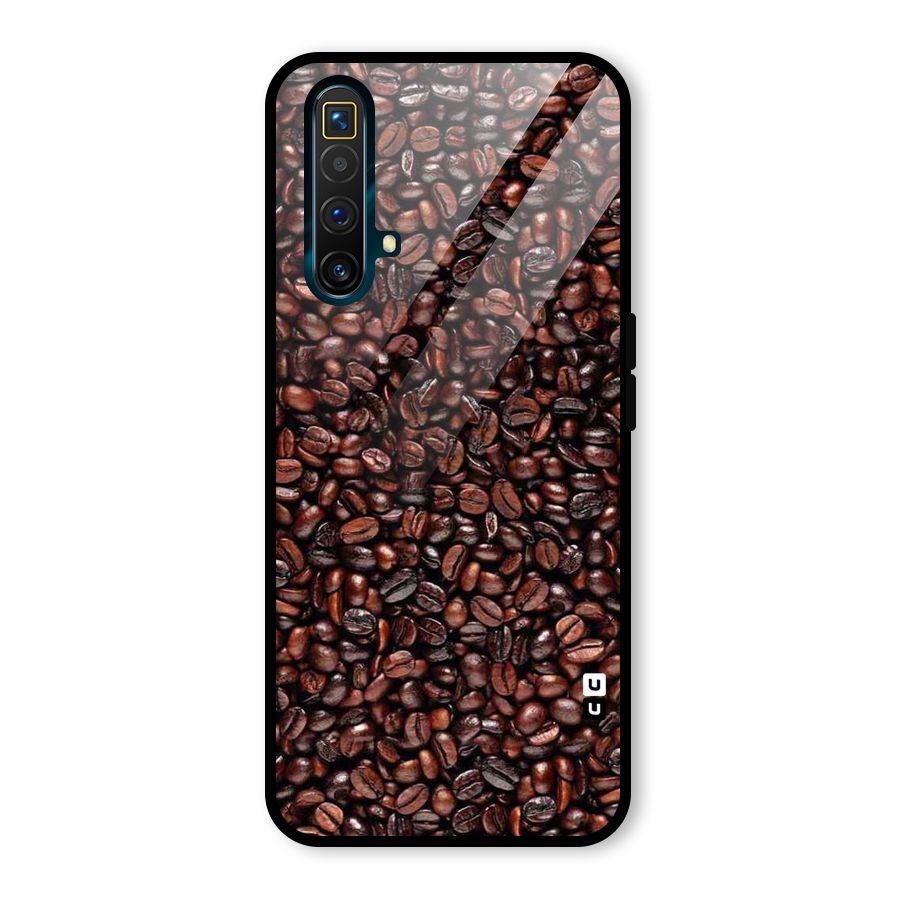 Cocoa Beans Glass Back Case for Realme X3 SuperZoom