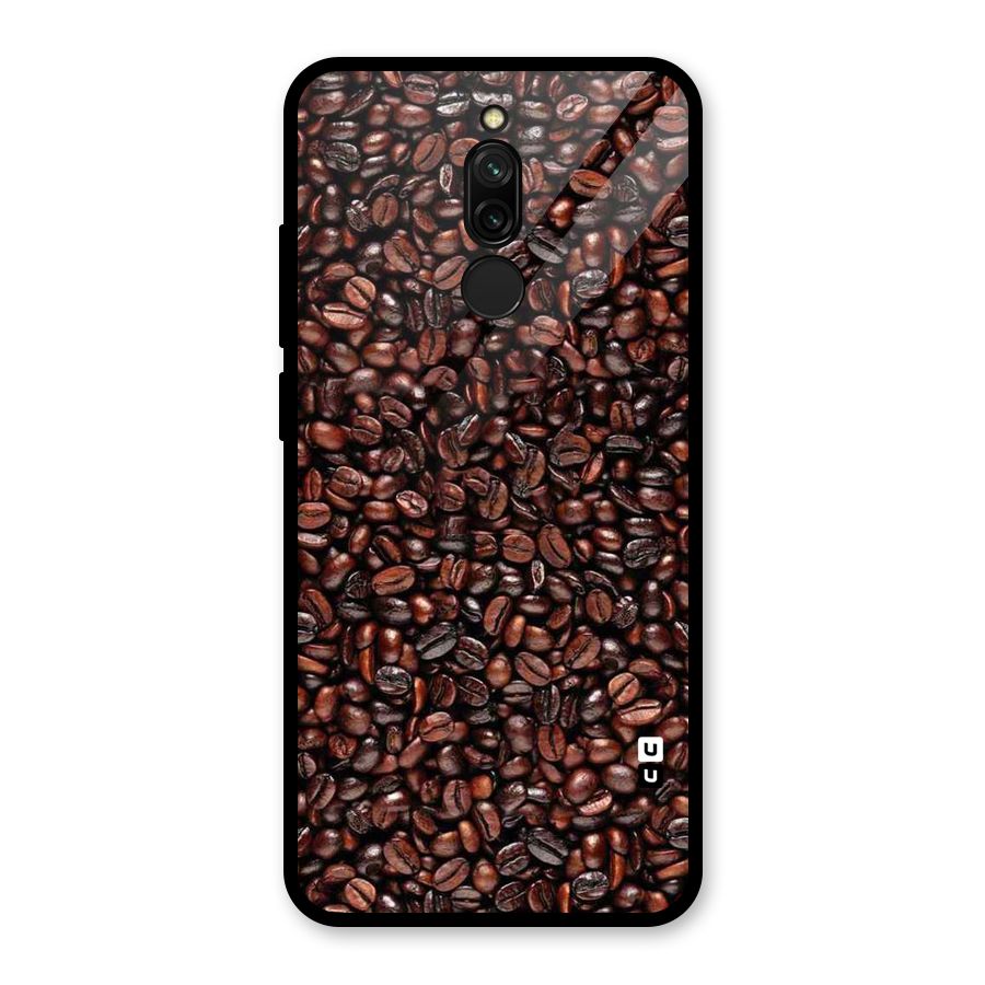 Cocoa Beans Glass Back Case for Redmi 8