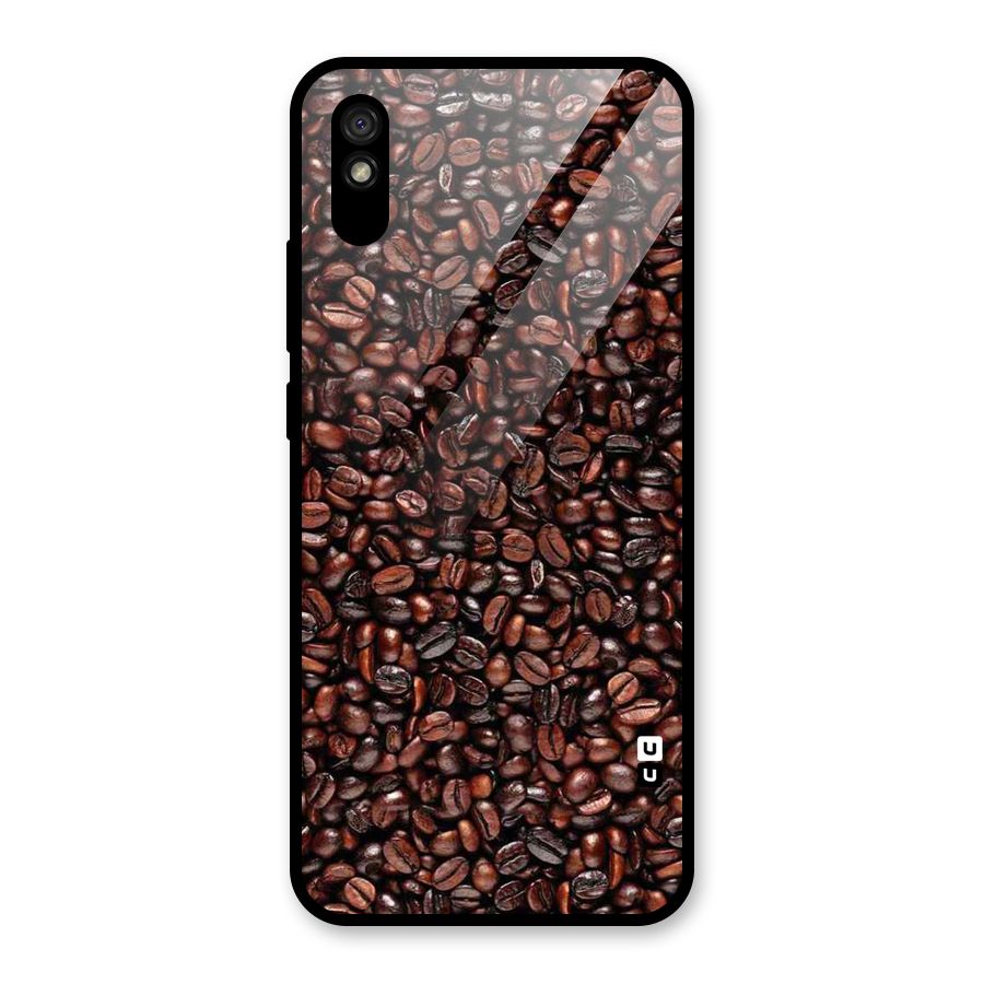 Cocoa Beans Glass Back Case for Redmi 9A