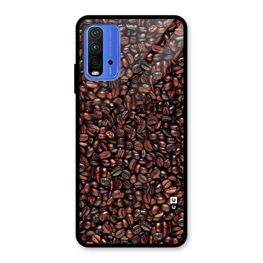 Cocoa Beans Glass Back Case for Redmi 9 Power