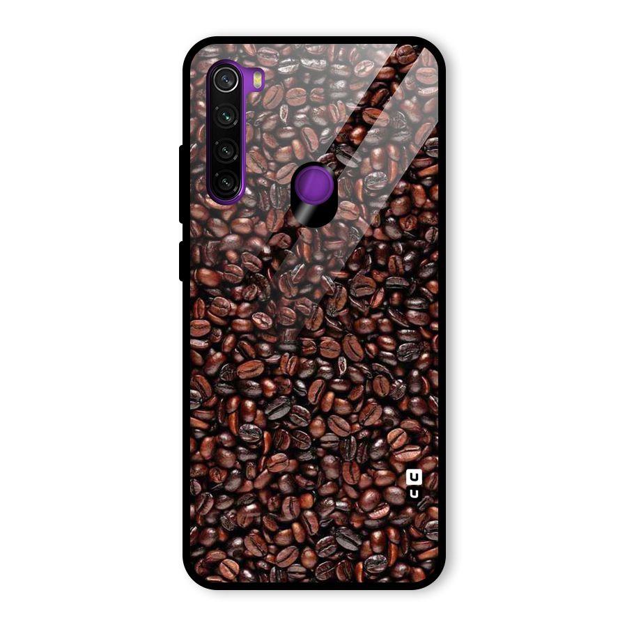 Cocoa Beans Glass Back Case for Redmi Note 8