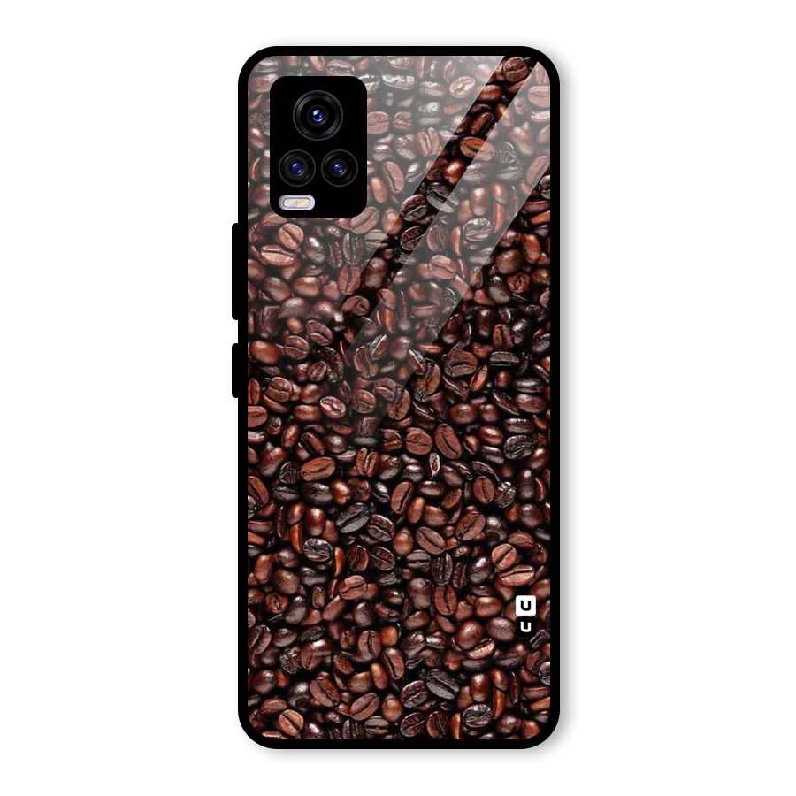 Cocoa Beans Glass Back Case for Vivo V20
