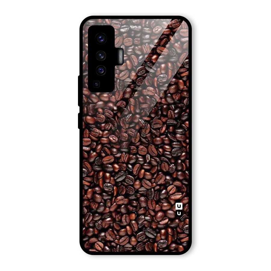 Cocoa Beans Glass Back Case for Vivo X50