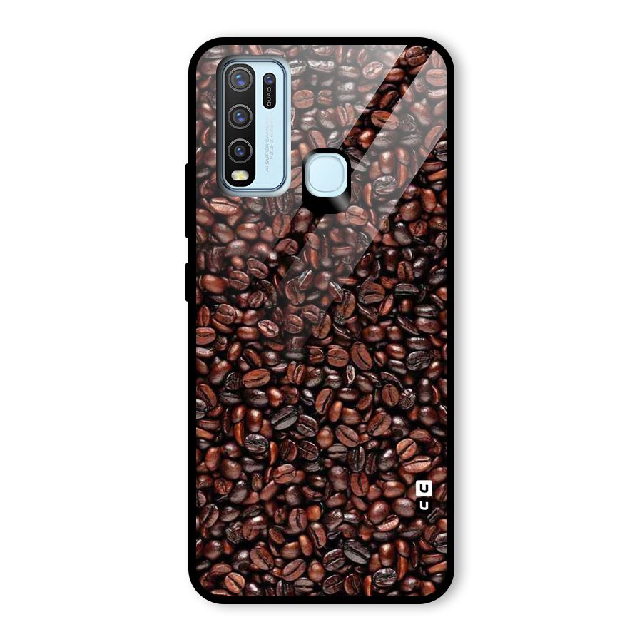 Cocoa Beans Glass Back Case for Vivo Y30