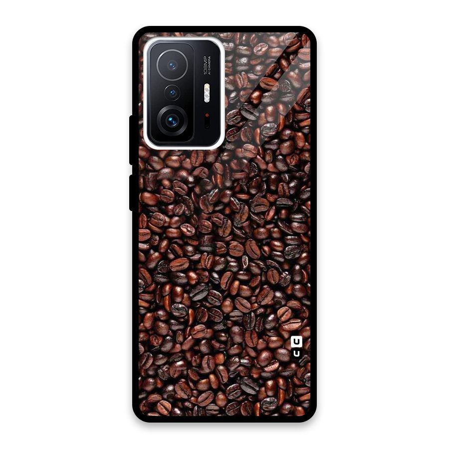 Cocoa Beans Glass Back Case for Xiaomi 11T Pro