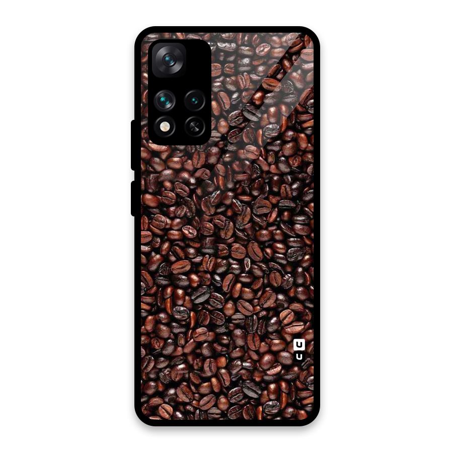 Cocoa Beans Glass Back Case for Xiaomi 11i HyperCharge 5G