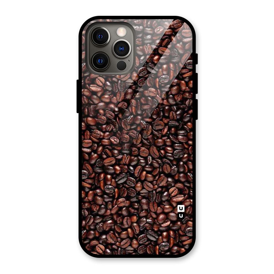 Cocoa Beans Glass Back Case for iPhone 12 Pro