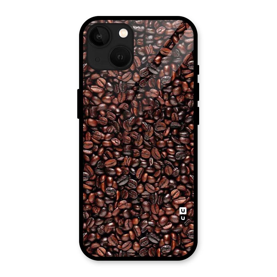 Cocoa Beans Glass Back Case for iPhone 13