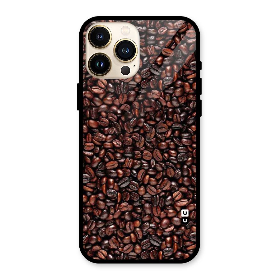 Cocoa Beans Glass Back Case for iPhone 13 Pro Max