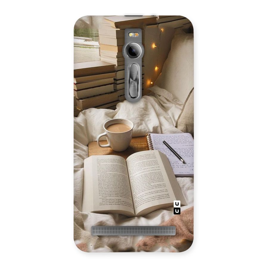 Coffee And Books Back Case for Asus Zenfone 2