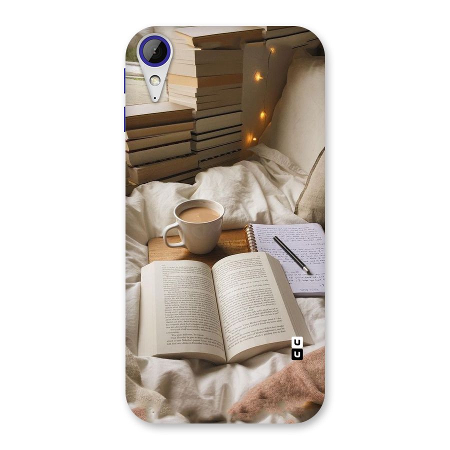 Coffee And Books Back Case for Desire 830