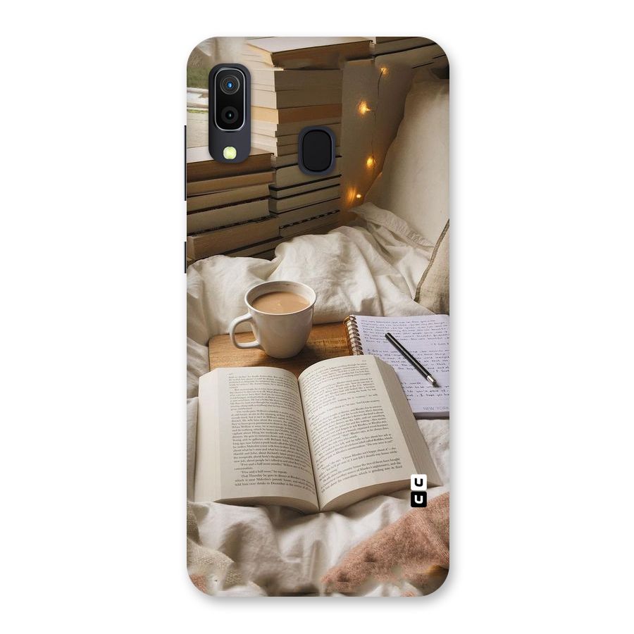 Coffee And Books Back Case for Galaxy A20