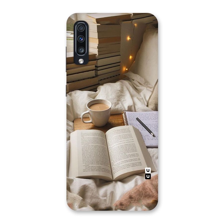 Coffee And Books Back Case for Galaxy A70