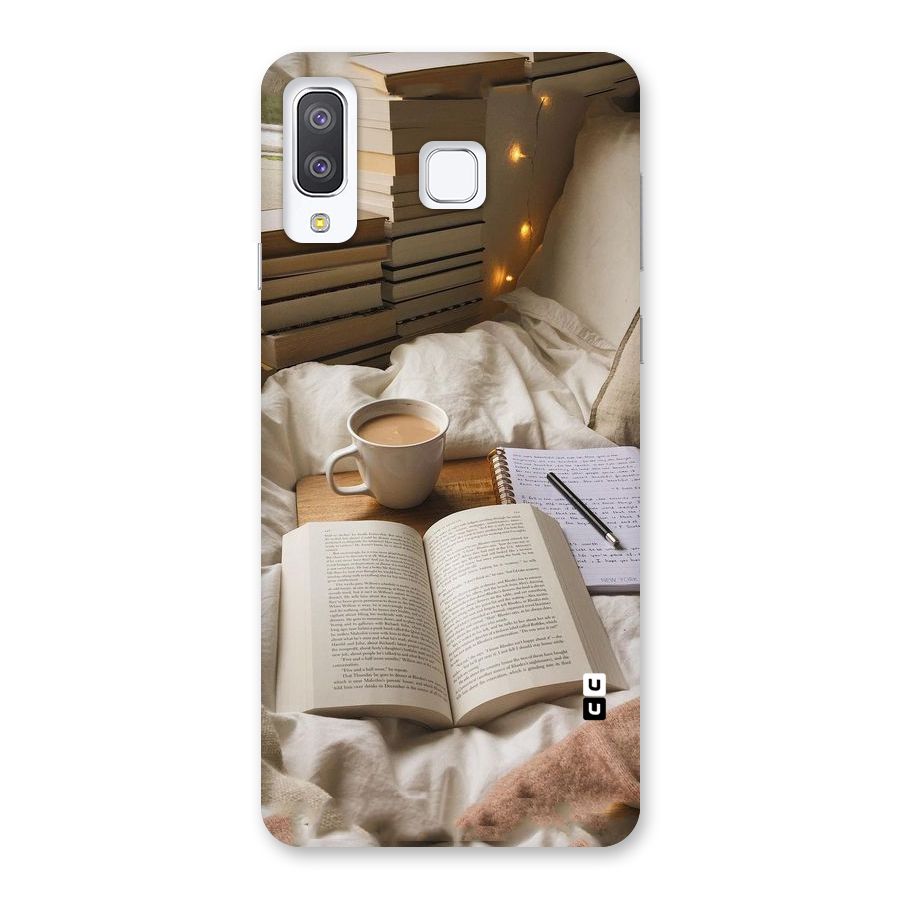 Coffee And Books Back Case for Galaxy A8 Star