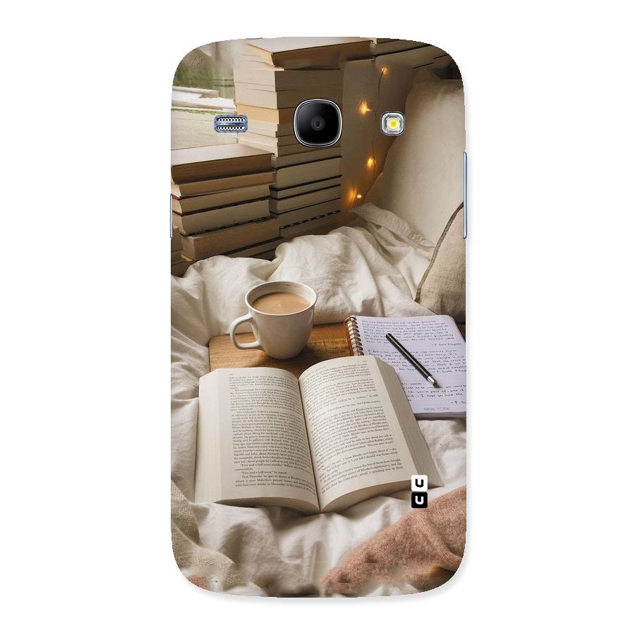 Coffee And Books Back Case for Galaxy Core