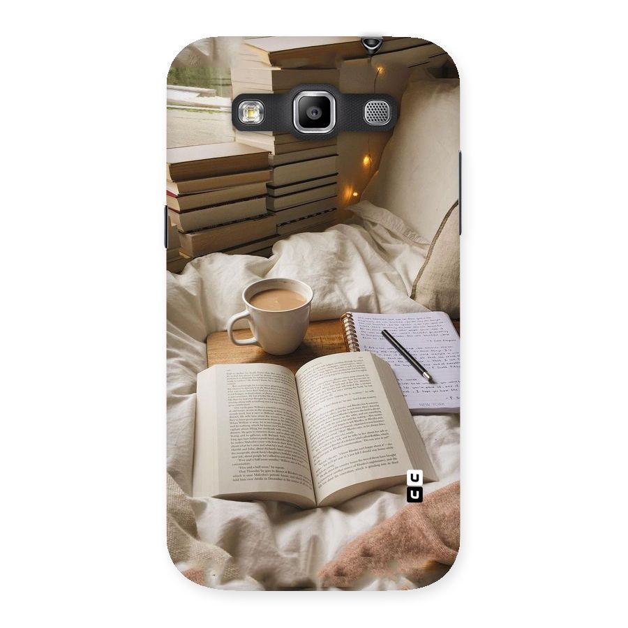 Coffee And Books Back Case for Galaxy Grand Quattro